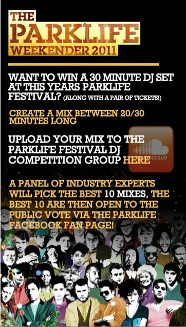 PARKLIFE FLYER