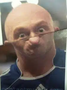 Kemp's Face Folded