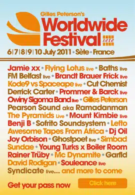 line-up for worldwide festiva