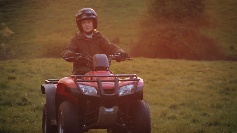 The advertising method of honda