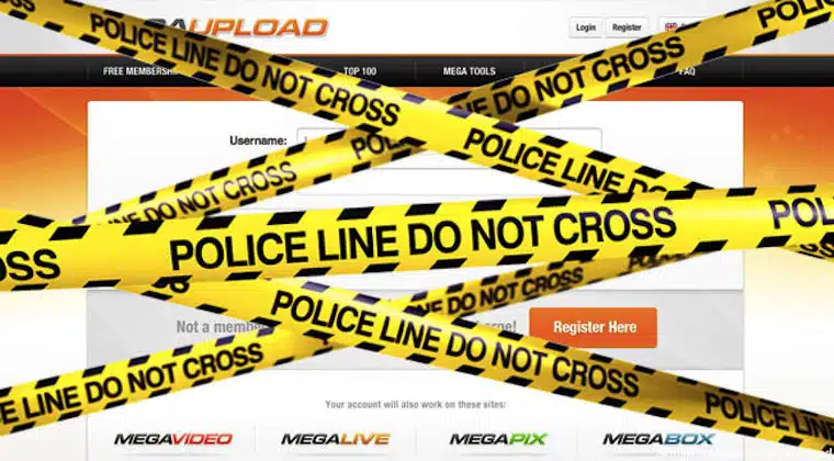 megaupload police
