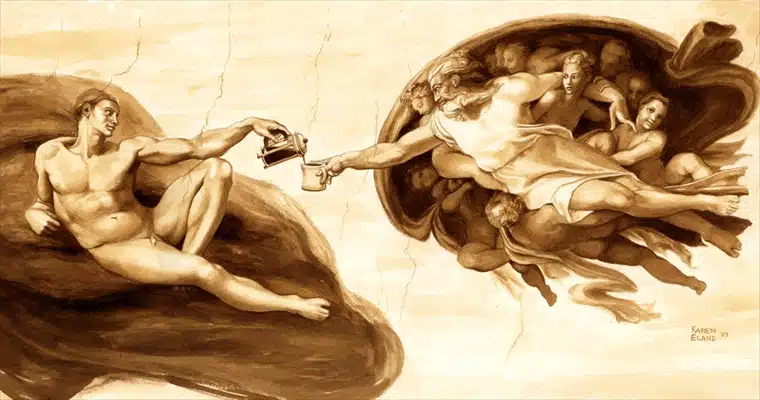 Creation-of-Coffee_1 Karen Eland, 'Creation of Coffee'.