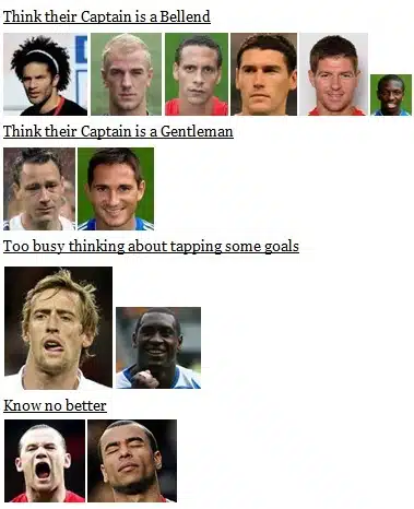 Grievances John Terry's Fan Club