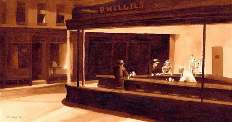 nighthawks Karen Eland, 'Nighthawks'.