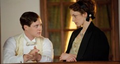 Downton Abbey at sea but it's on an 'unsinkable' ship called the Titanic which sinks. Irony. 