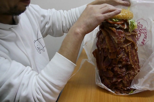 Burger King bacon burger