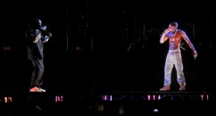 Tupac Resurrected Snoop Dogg uses impressive hologram technology to wow fans at this year's Coachella.