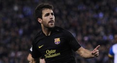 Cesc Fabregas may be a great footballer, but he isn't so hot at dancing. 