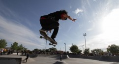 A 12 year old has become the first ever person to do a 1080 on a skateboard. Awesome.