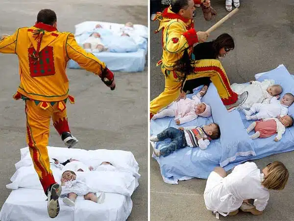 baby jumping festival