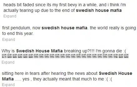 SHM tweets