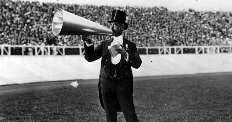 1908 Olympics - Toastmaster