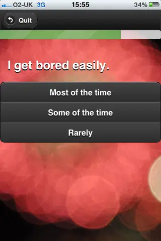 Hue - iPhone App - Question Example Hue - iPhone App - Question Example