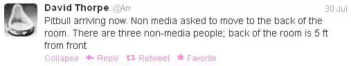 David Thorpe Tweet David Thorpe Tweet