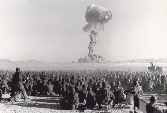 Atomic Bomb Exposure To Humans - Nevada - 1951