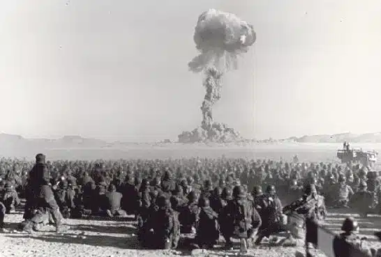 Atomic Bomb Exposure To Humans - Nevada - 1951 Atomic Bomb Exposure To Humans - Nevada - 1951