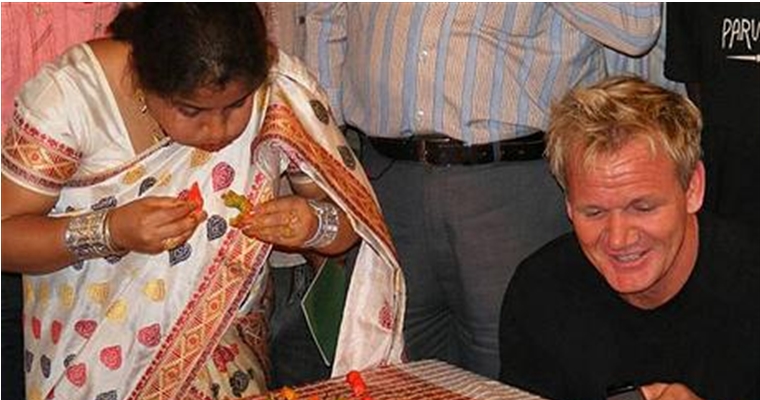 Chilli Woman with Gordon Ransay - India Chilli Woman with Gordon Ransay - India