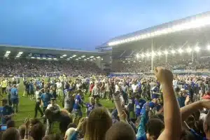 Everton Pitch Invasion