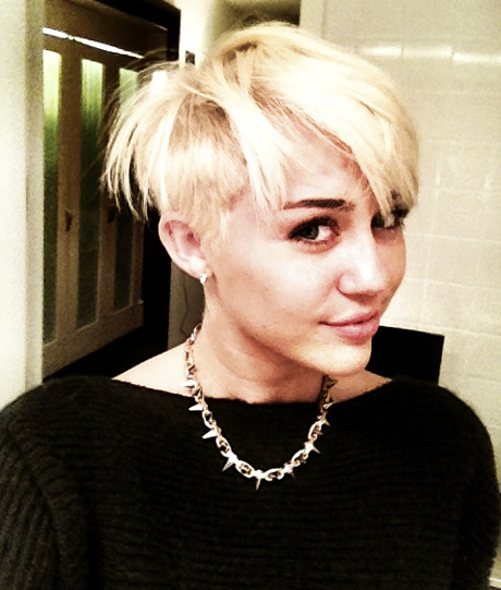 Miley Cyrus New Hairstyle 1