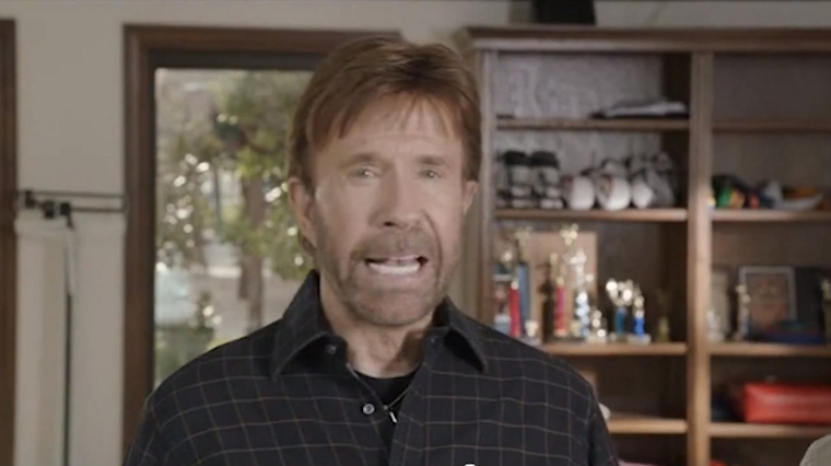 Chuck Norris Mitt Romney Speech