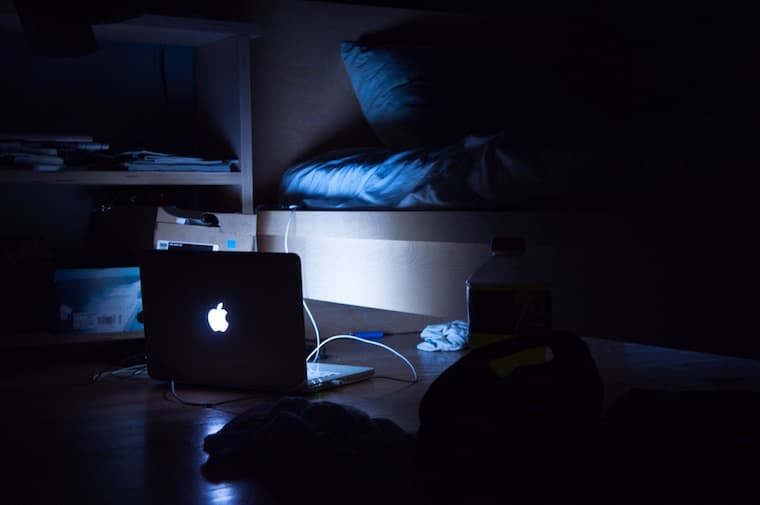 Computer At Night