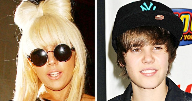 Justin Bieber Lady Gaga