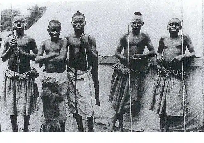 Ota Benga - With Tribe - Congo Ota Benga - With Tribe - Congo