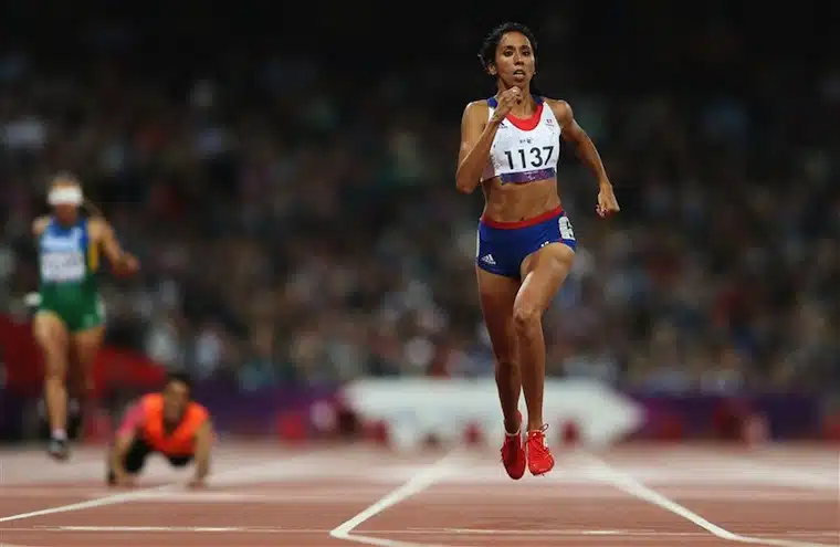 Paralympic Runner