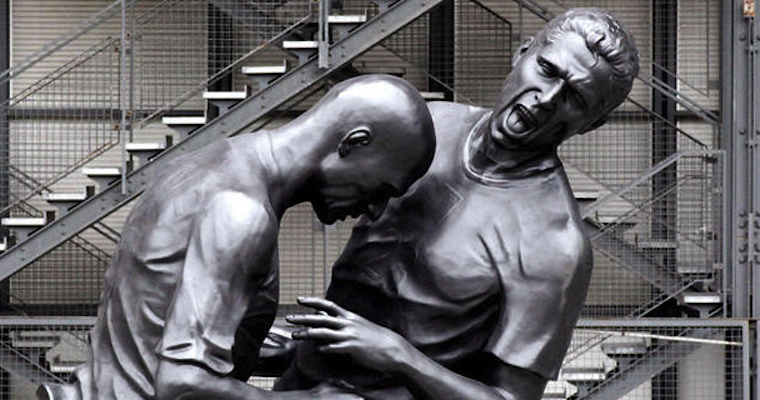 Zidane Headbutt Statue