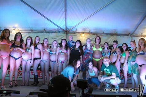 pregnant bikini contest 5