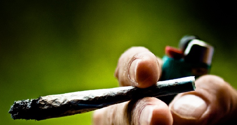 Nice big spliff