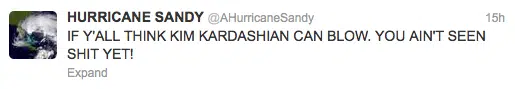 1 Hurricane Sandy