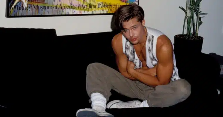 Brad_Pitt Young Wallpaper