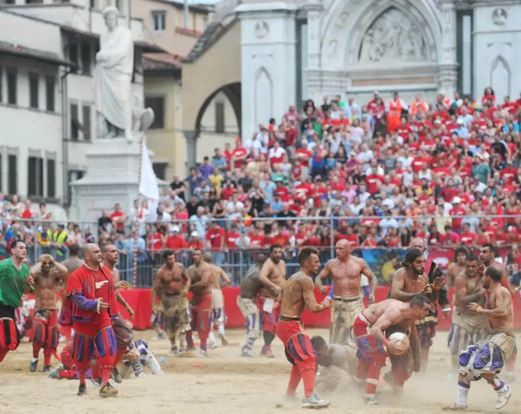 Calcio Fiorentino - Action Shot - Wide Calcio Fiorentino - Action Shot - Wide