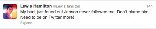 Lewis Hamilton Tweets Lewis Hamilton Tweets