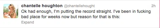 chantelle houghton alex reid twitter screen grab 1 chantelle houghton alex reid twitter screen grab 1
