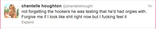 chantelle houghton alex reid twitter screen grab 10 chantelle houghton alex reid twitter screen grab 10