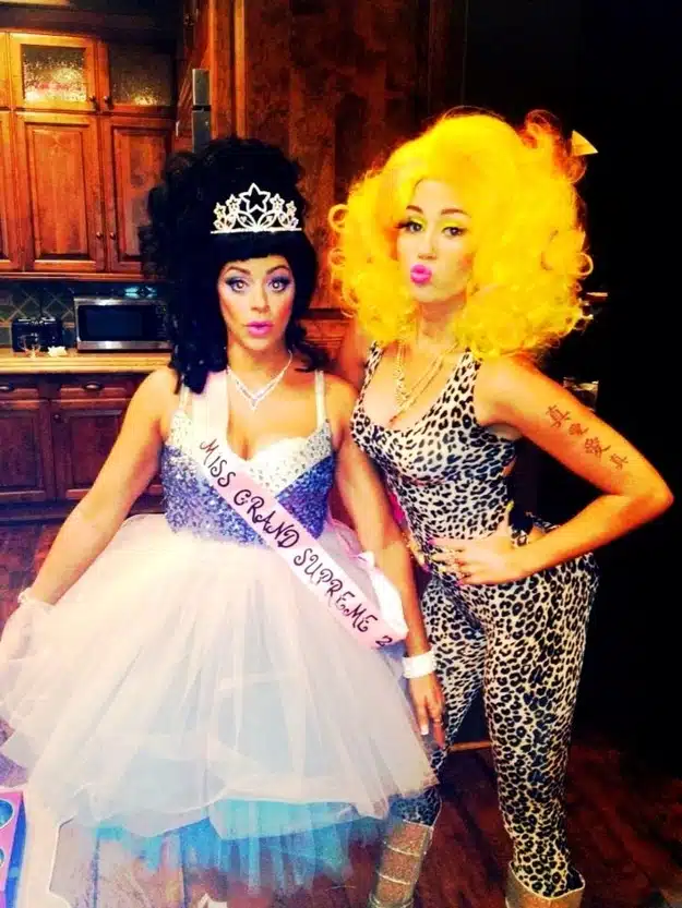 miley cyrus nicki minaj miley cyrus nicki minaj