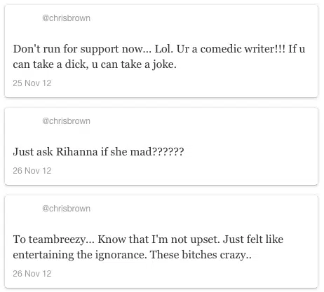 Chris Brown Twitter 3