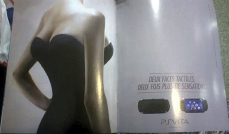 Playstation Advert Four Breasts