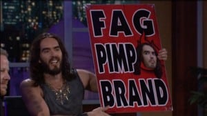 Russell Brand Makes Members Of Homophobic Anti-Semitic Hate Group Hang Out With Homosexuals