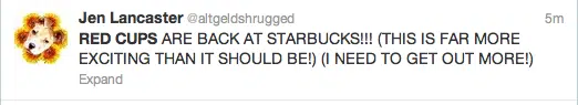 Starbucks Red Cup Tweets 10 Starbucks Red Cup Tweets 10
