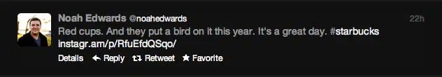 Starbucks Red Cup Tweets 14 Starbucks Red Cup Tweets 14
