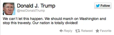 Donald Trump Election Reaction Tweet 4 Donald Trump Election Reaction Tweet 4