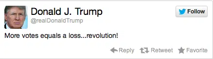 Donald Trump Election Reaction Tweet 6 Donald Trump Election Reaction Tweet 6