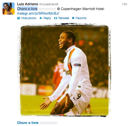 Luiz Adriano Twitter 2