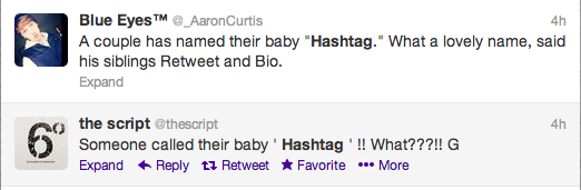 Hashtag Baby Twitter Screengrabs 4