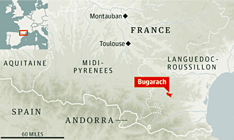 Bugarach, in the French Pyrenees.