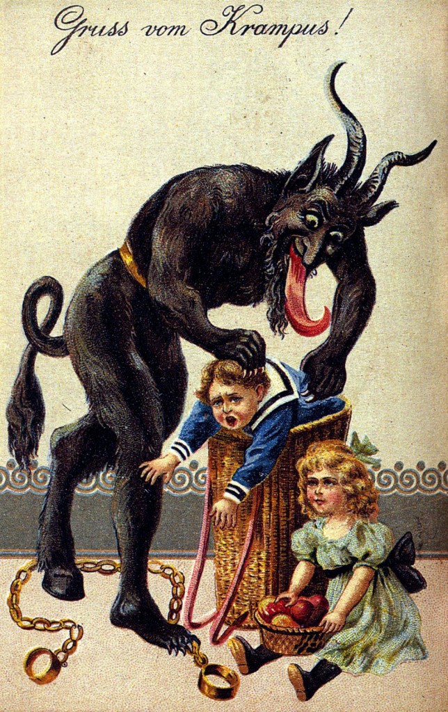 Krampus Postcard