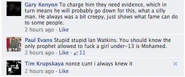 Ian Watkins Paedophile Screengrab 2 Ian Watkins Paedophile Screengrab 2